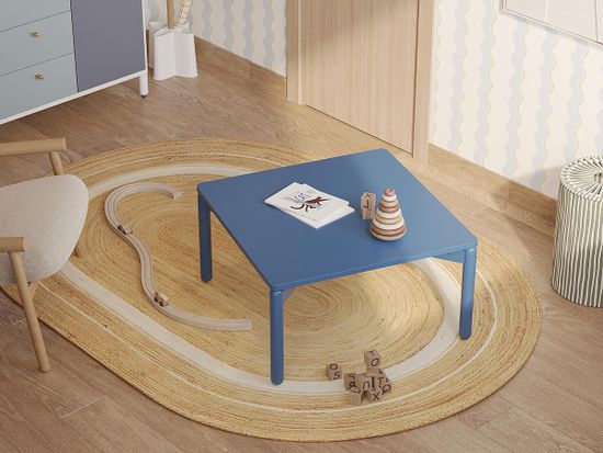 Столик кофейный saga, 60х60 см, синий