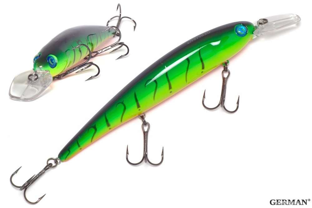 Воблер GERMAN GG SHOOT плавающий 120мм 18,0г (2,5-3м)