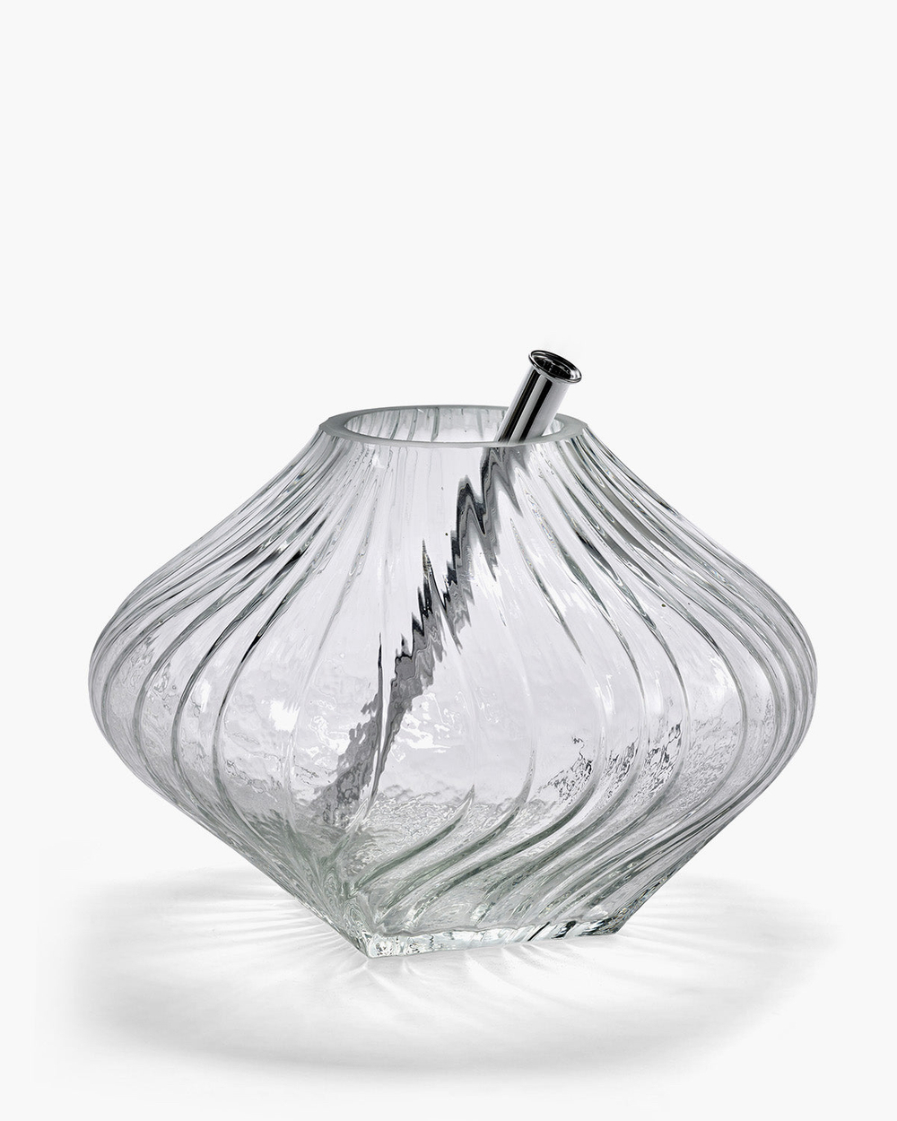 Ваза Serax °04 transparent Josephine, со стеклянной трубочкой