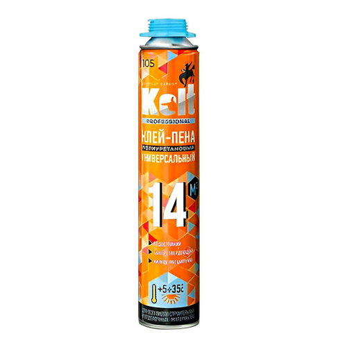 Пена-клей всесезонный водостойкий KOLT PRO 935 гр. 8695
