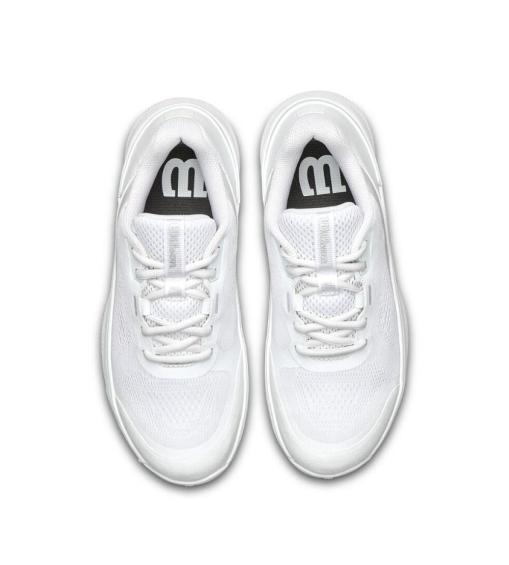 Женские Кроссовки теннисные Wilson Intrigue Pro - white/white/silver