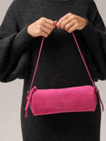 Замшевая сумка DBR 31343 розовый тюльпан