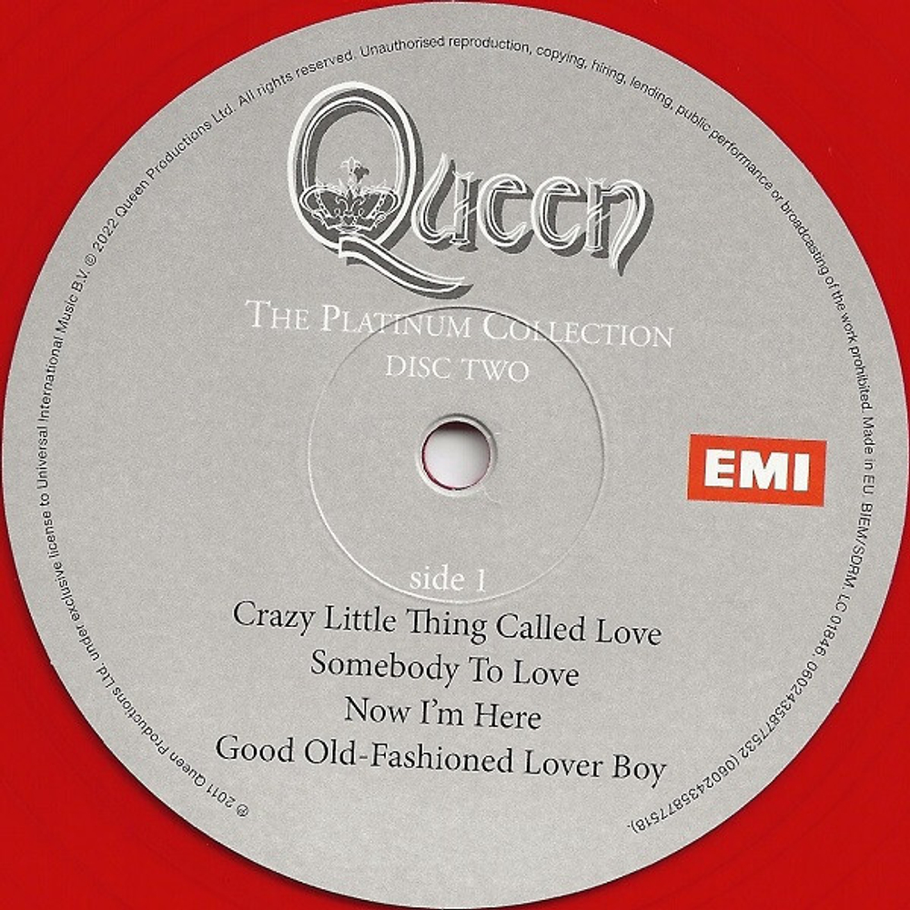 Queen / The Platinum Collection (Coloured Vinyl)(6LP)