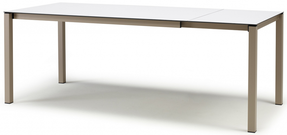 Стол ламинированный раздвижной Scab Design Pranzo Extendable, тортора, белый