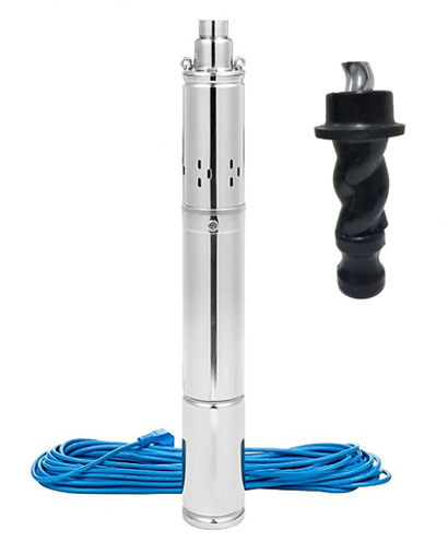 Насос скважинный винтовой Belamos SP 40/5, 28 л/мин, Н-95 м, Ø-4", каб.20 м