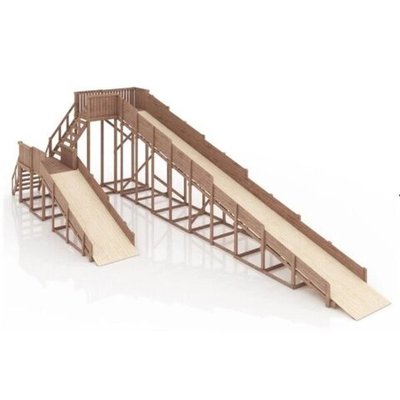 Зимняя горка "Метелица" 12 метров и 4,5 метра