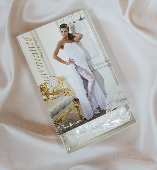 Колготки женские , белые SP PARTHENON 40den, S/M