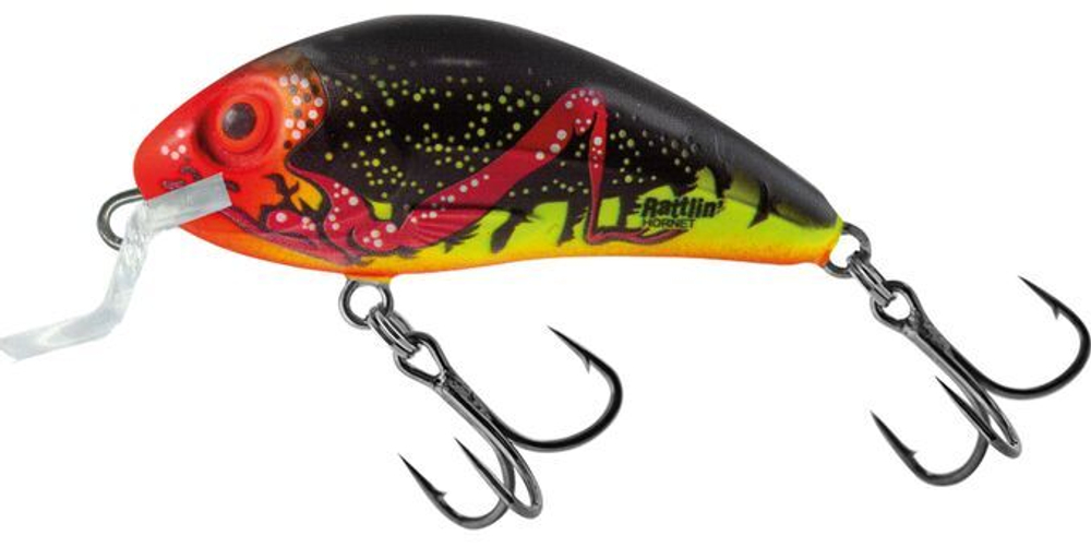 Воблер плавающий Salmo HORNET RATTLIN F 04.5/FRB