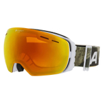 Очки горнолыжные ALPINA Granby Q-Lite Michael Cina White Matt/Q-Lite Red S2 (б/р)