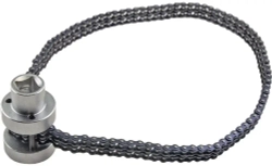 Съемник масляного фильтра цепной усиленный 73–169мм., 1/2''