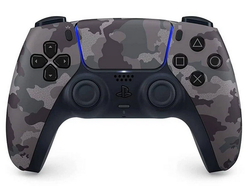 Беспроводной геймпад DualSense для PS5 (Gray Camouflage - серый камуфляж, CFI-ZCT2W: SIEE)