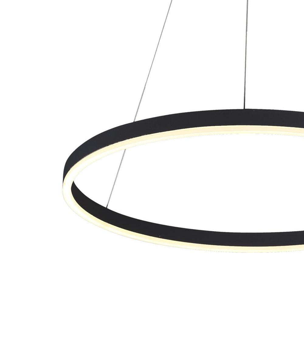 Kink Light 08212,19A(3000K) Подвес Тор черный d40