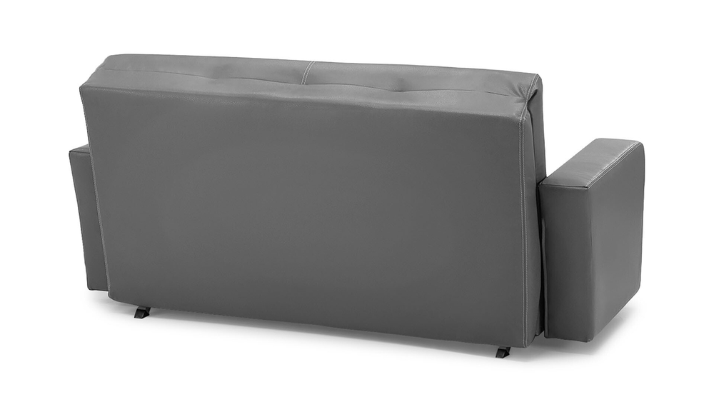 Диван Роин Galaxy Dark Grey 212*100*86 см, Серый Экокожа Аккордеон Фиеста