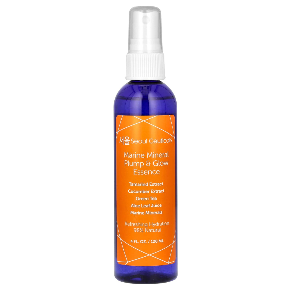 SeoulCeuticals, эссенция с морскими минералами для придания объема и сияния, 120 мл (4 жидк. унции)