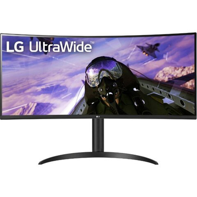 МОНИТОР 34" LG 34WP65C-B Black (VA, изогнутый, 3440x1440, 160Hz, 5 ms)