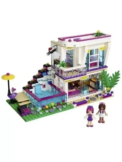 Конструктор Френдс Поп-звезда: Дом Ливи 596 деталей 8601