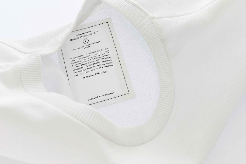 Толстовка Futureisnown Route manager #1 Белая