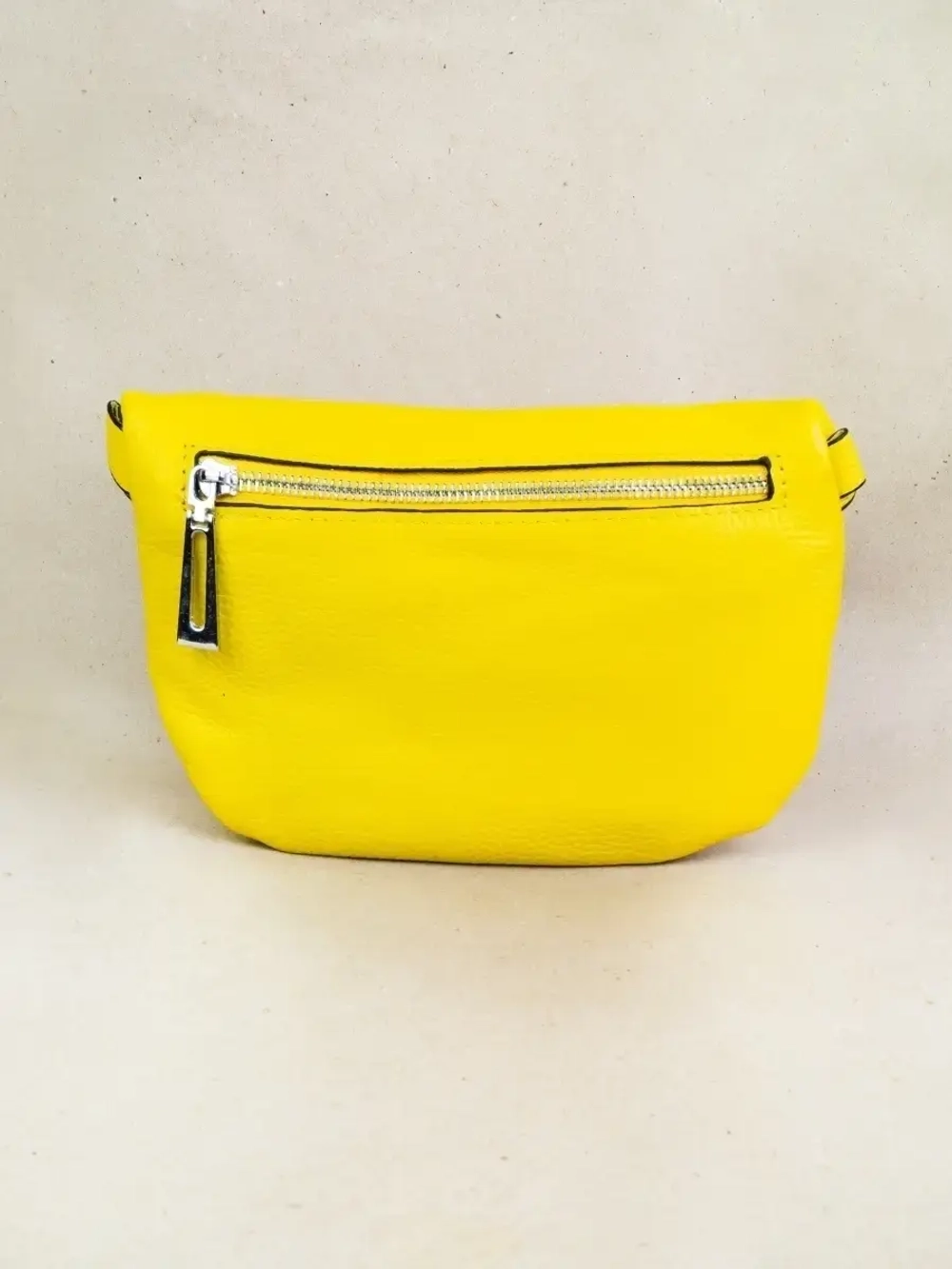 Сумка женская поясная натуральная кожа