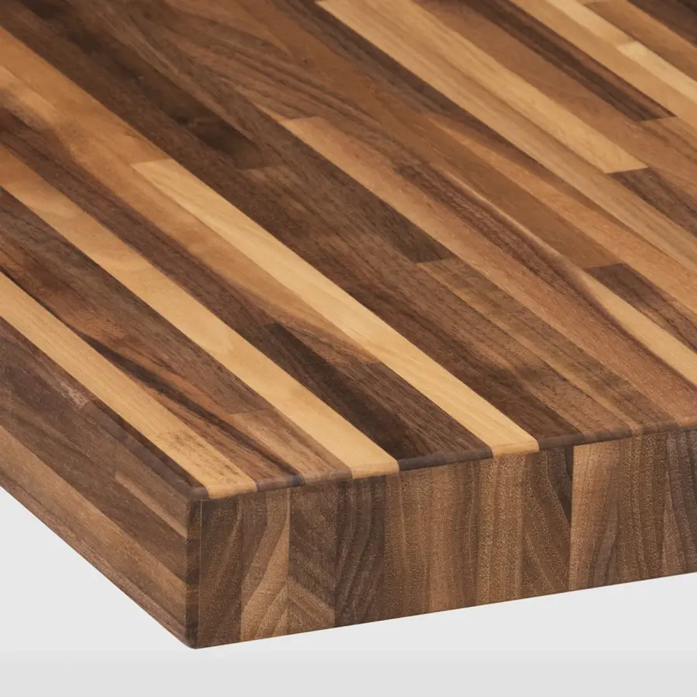 Столешница - IKEA PINNARP/ПИННАРП ИКЕА, 186х63,5х3,8 см, коричневый
