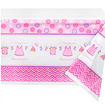 Скатерть-п-э-С-Рожден-Малышка-1,4х2,6м