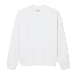 Куртка теннисная Lacoste Embroidered Fleece - white