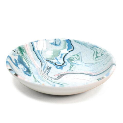 TARHONG Миска для животных "Marble Swirl", мрамор цветной, 13.3х2.8см/180мл