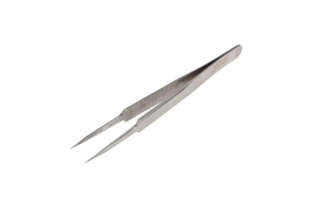 Пинцет 125мм (прямой, с острыми концами, блистер) REXANT 12-0376