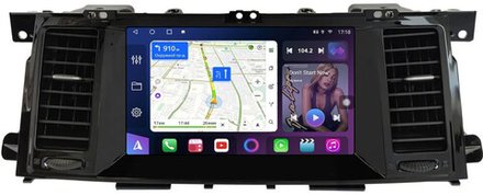 Магнитола Nissan Patrol Y62, Infiniti QX56/QX80 2010-2019 (поддержка Bose, 360 и мониторов, рамка тип 3) - FarCar 9639F3+RZ монитор 9" QLED на Android 13, 8-ядер, CarPlay, 4G SIM-слот