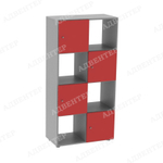 серый/красный двусторонний