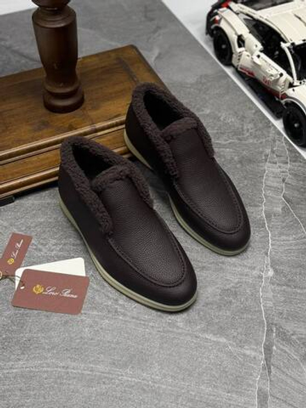 Высокие лоферы Loro Piana