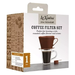 Kitchen Craft - Ручной фильтр для кофе с мерным стаканчиком. / артикул   KCCOFFEESET  / GTIN 5028250122131
