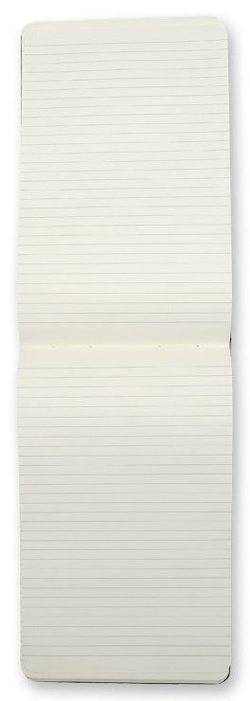 Блокнот Moleskine Reporter Pocket 90x140мм 192стр линейка твердая обложка черный (QP511)