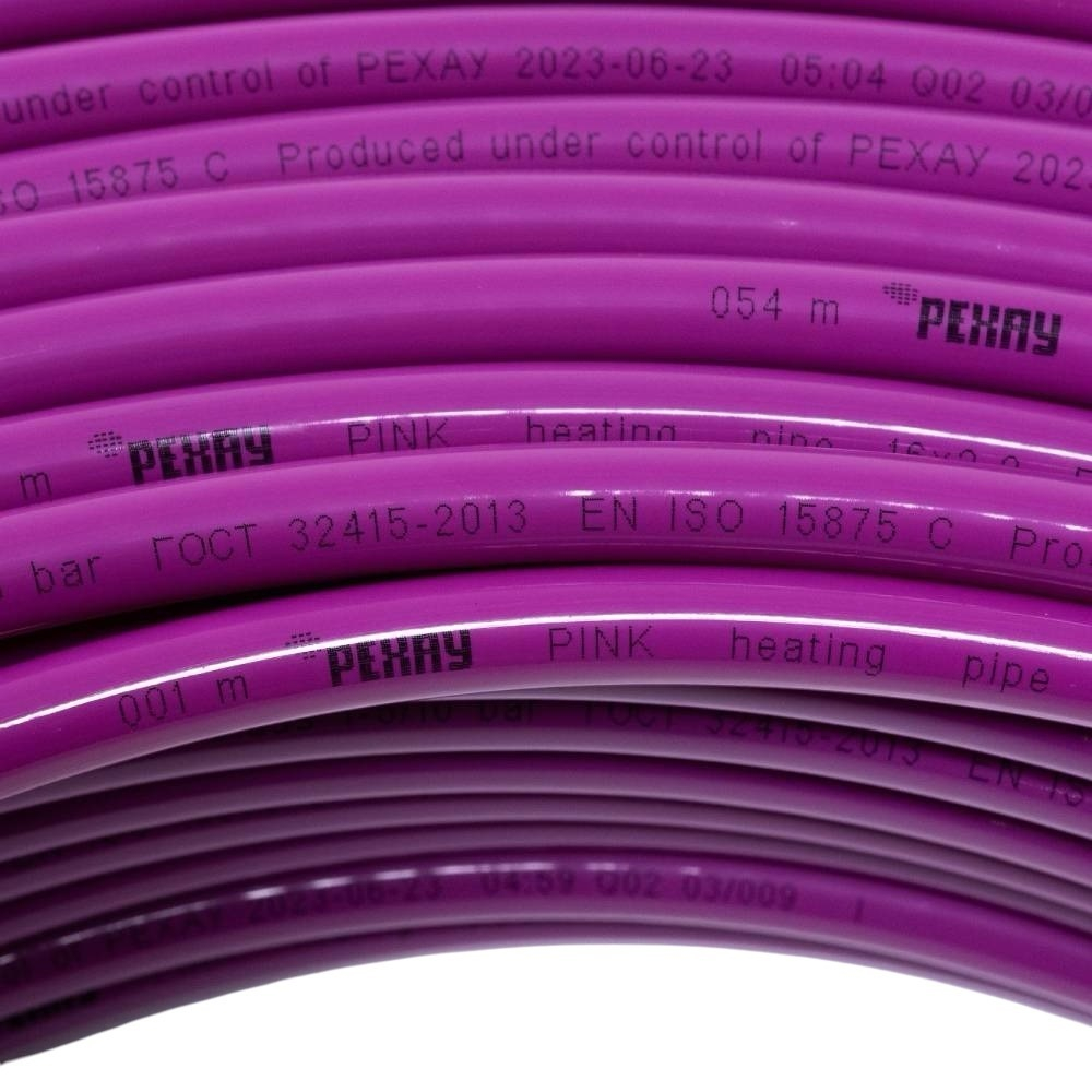 Труба отопительная РЕХАУ pink 25x3,5 из сшитого полиэтилена PE-Xа