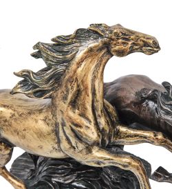 Veronese WS-1466 Статуэтка «Бегущие лошади»