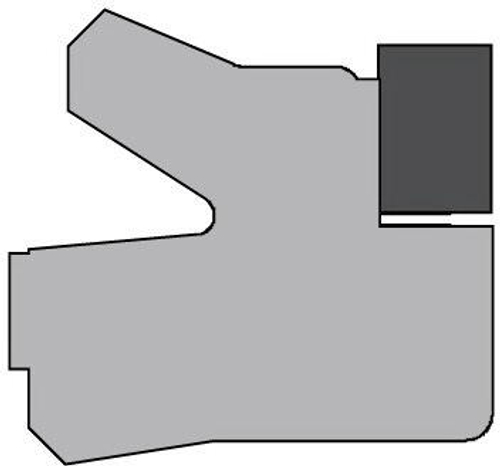 A168-180 PU Высокоэффективное U-образное поршневое уплотнение 180-150-18,6