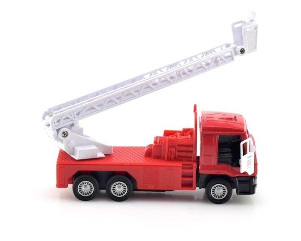 Модель ин. мет. "Камаз. Пожарная машина" 12см. SB-16-22WB (Технопарк)