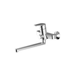 Смеситель для ванны c длинным изливом Bravat Line