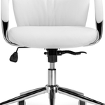 Офисное кресло Woodville Modus white, ножки хром