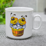 Кружка 200мл форма Непоседа Пчелы