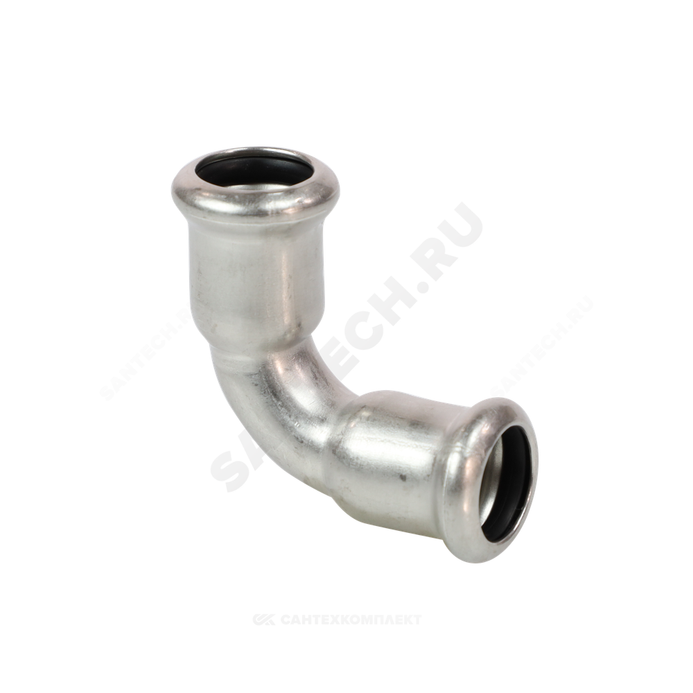 Отвод сталь нерж AISI 316L 90гр Дн 18 Ру16 пресс Inoxpres RM 181018900C