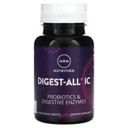 MRM Nutrition, Digest-All IC, 60 вегетарианских таблеток