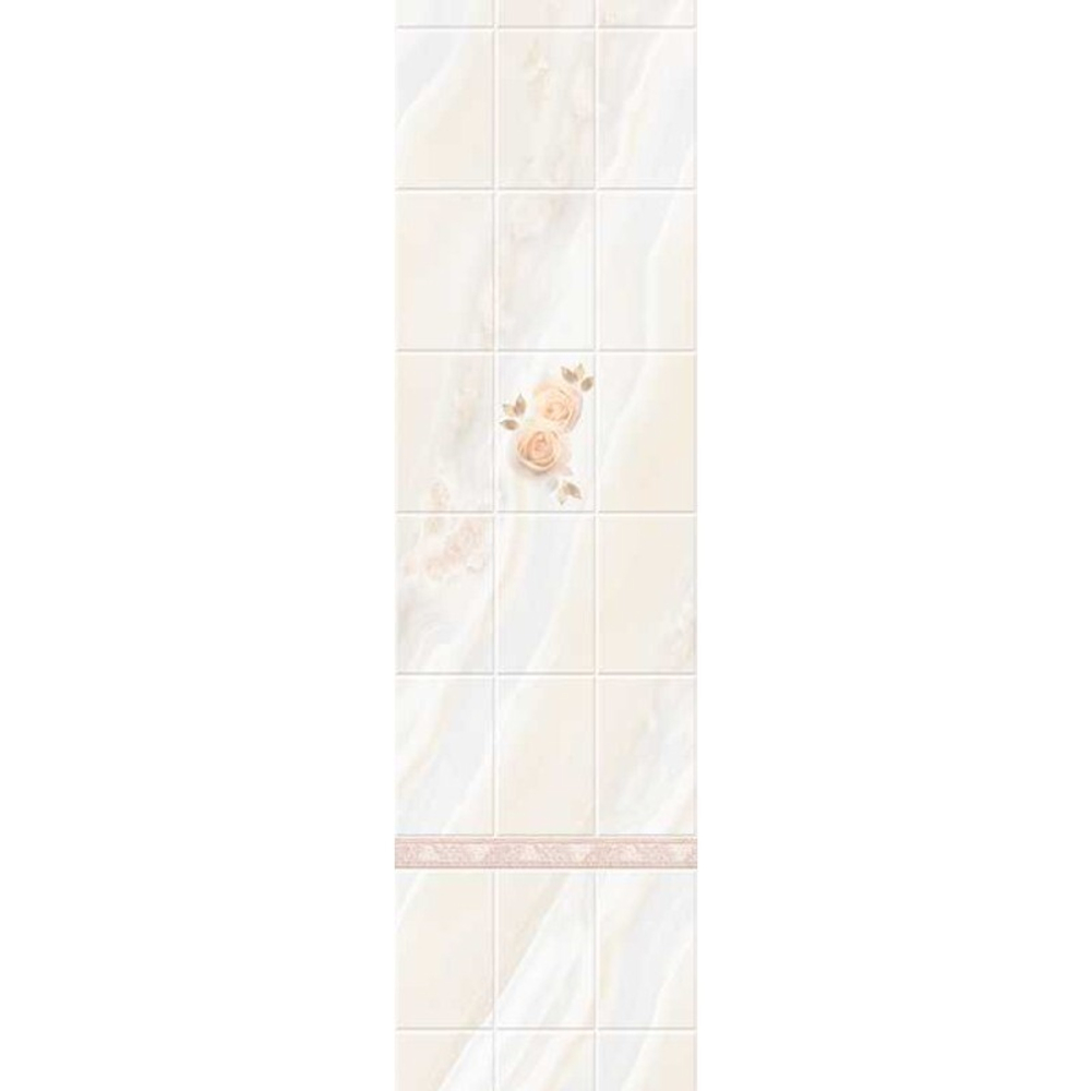 Панель ПВХ фотопечать Северная роза фон 2700х250мм