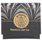 Buddha Teas, Органический травяной чай, листья малины, без кофеина, 18 чайных пакетиков, 24 г (0,83 унции)