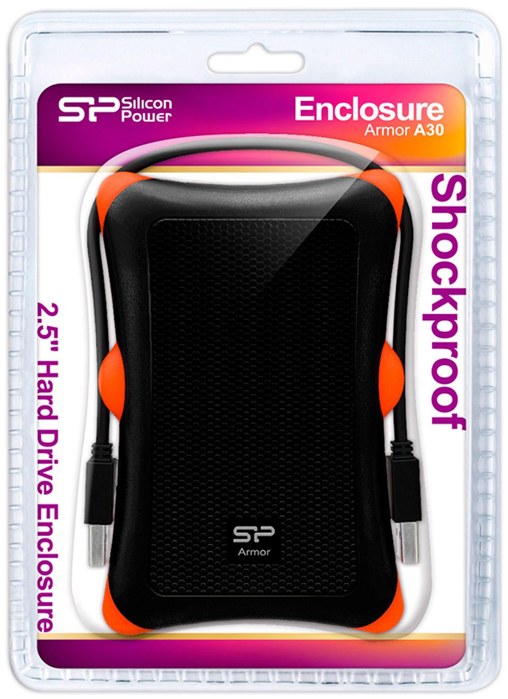 Внешний диск HDD 2.5'' Silicon Power SP020TBPHDA30S3K