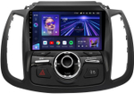Магнитола для Ford Kuga 2 2017-2019 (SYNC 3, рамка с кнопками тип 2) - Teyes CC3 монитор 9" QLED на Android 10, ТОП процессор, 4Гб+32Гб, CarPlay, 4G SIM-слот