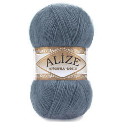 Пряжа Angora Gold, 100г, 550м, 20%шерсть,80%акрил (цена за 1 шт)