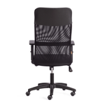 Practic (Tetchair) Кресло офисное (ткань/кожзам черный)