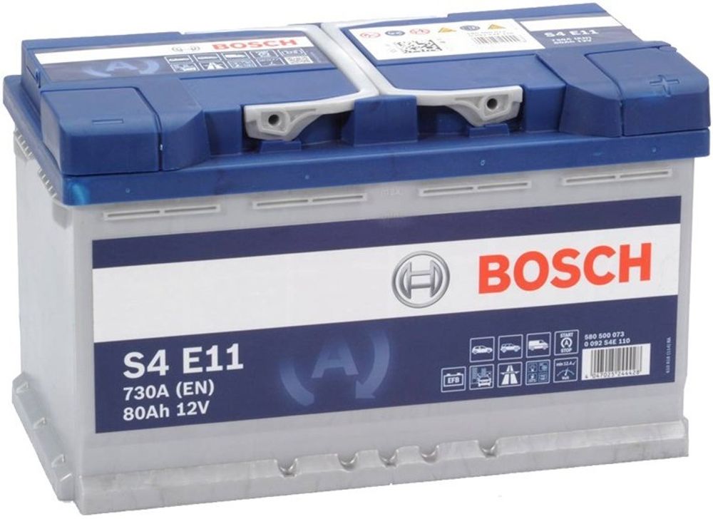 BOSCH S4 EFB 6CT- 80 аккумулятор