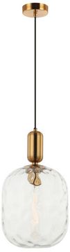 Светильник подвесной 1*Е27 2124/00/01P бронза/прозрачный Base Stilfort