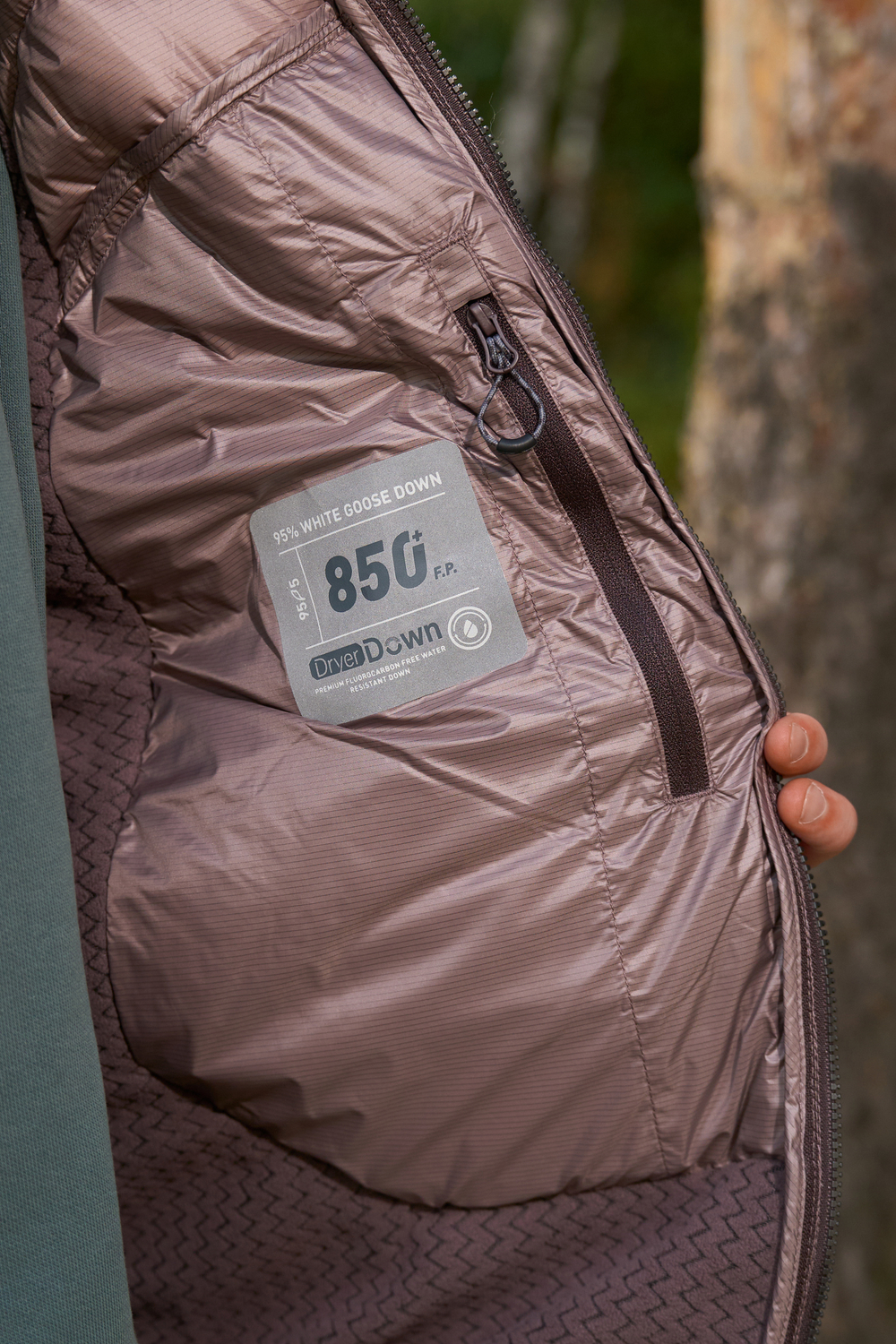 Куртка Nothomme Blue Pertex Quantum Diamond Shield Down Jacket "Deep Purple"